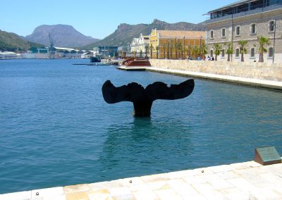 study-abroad-cartagena-spain-whale-tail-sculpture-port-city-sightseeing